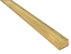 Rekkverkspile skrå impregnert furu 36x48 mm
