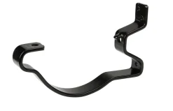 Rennekrok med lufting Stål 125 mm sort