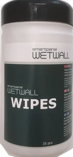 Renseservietter Smart WetWall Wipes