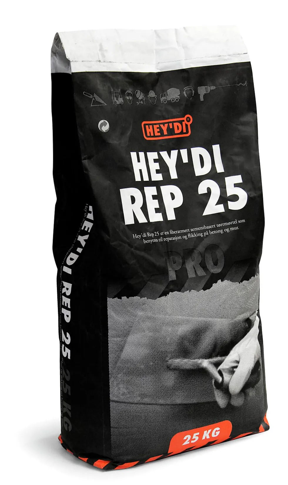 Reparasjonsmørtel 25 kg