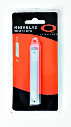 Reserveblad 9 mm 10 stk