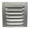 Rist 6x6" f/tre alusink skeisvoll m/hull,stifter og rf-duk sv
