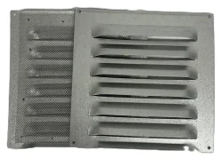 Rist 6x6" f/tre alusink skeisvoll m/hull,stifter og rf-duk sv