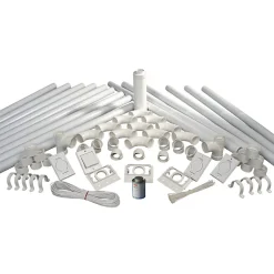 Rørpakke med 3 sugekontakter for sentralstøvsuger