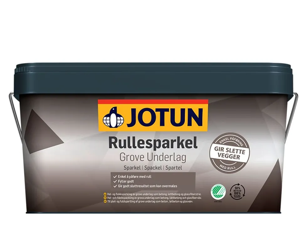 Rullesparkel 10 liter grove underlag