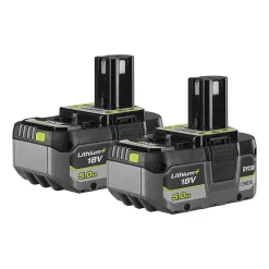 Ryobi batteripakke RB1850X2 18V 5.0Ah