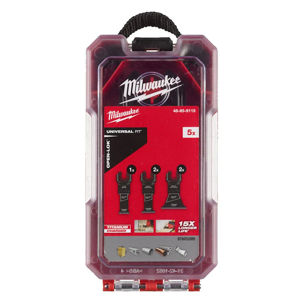 Sagbladsett 5 stk multi materiale