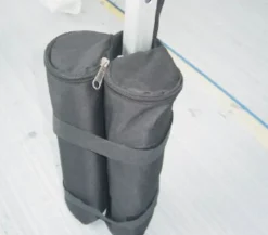 Sandbag til forankring av pop-up telt