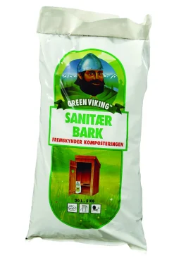 Sanitærbark green viking 20 liter