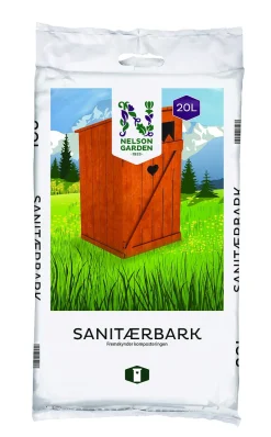 Sanitærbark 20 liter