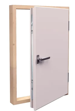 Scanflex kottdør hvit 55x80 cm