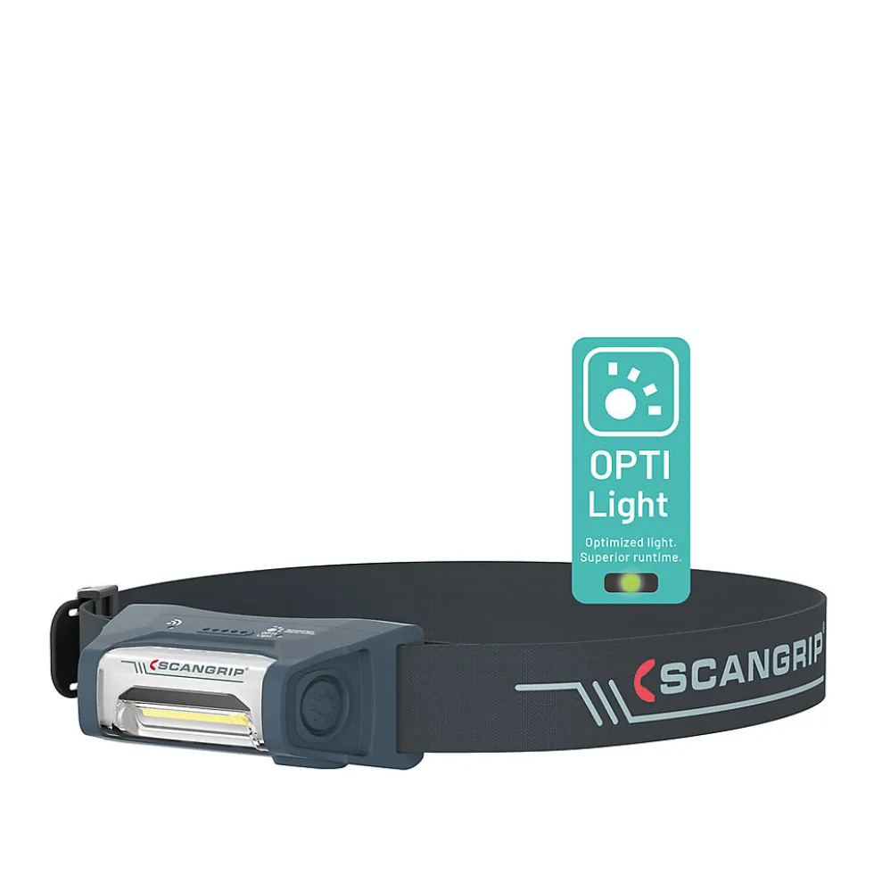 Scangrip hodelykt I-VIEW 400 lumen