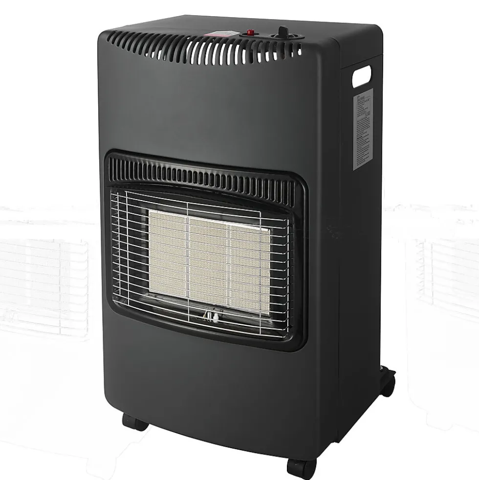 Schou gassovn infrarød 4,2kw sammenleggbar 42x39x72 cm
