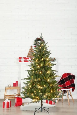 Schou juletre kunstig med 210 LED 180 cm