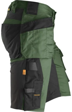 Shorts 6141 grønn 60 snickers workwear