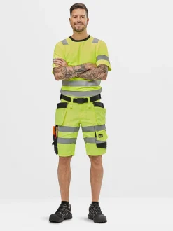Shorts 6135 kl1 hl gul 52 snickers workwear