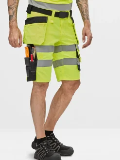 Shorts 6135 kl1 hl gul 52 snickers workwear