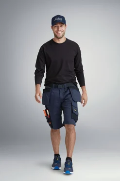 Shorts 6151 mblå 48 snickers workwear