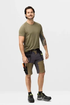 Shorts softshell 6140 grønn str 54