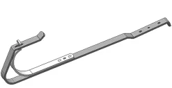Sikringslinekrok SK S-402B sort