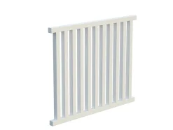 Siri terrasserekkverk hvitmalt 1110x890 mm