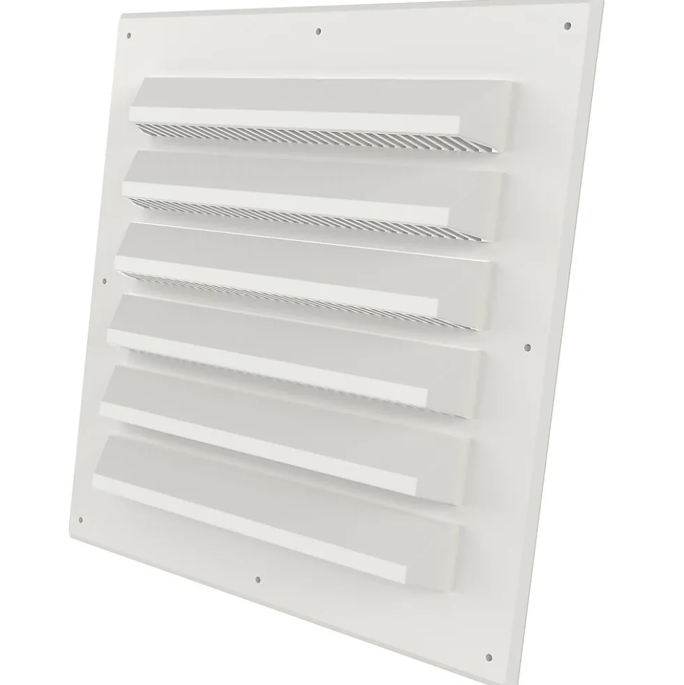 Sjalusirist uten karm plast 6x6 "