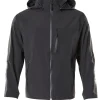 Skalljakke 18601 svart 2xl stretch, vanntett