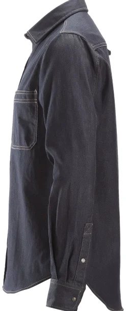 Skjorte 8555 denim m snickers workwear