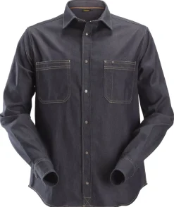 Skjorte 8555 denim m snickers workwear