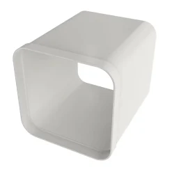 Skjøtekanal 12 cm plast 4x4