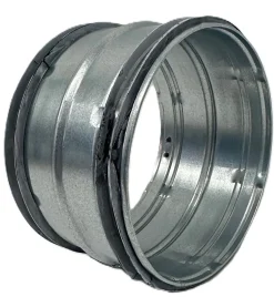 Skjøtenippel ø100mm m/pakn
