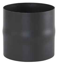 Skjøtestykke sort Ø125/1,5 mm