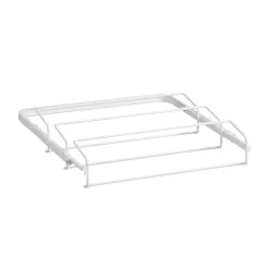 Skohylle uttrekkbarekkbar 448 mm hvit