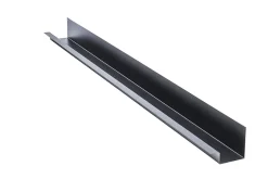 Skottrenne pt plano h m sort dekkende lengde 1170 mm