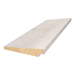 Skrå/skyggepanel kledning 19x123 mm grunnet visir gran