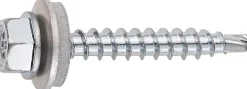 Skrue a2 sw2-s-a14-4,8x35 mørk met rustfr austenitic st 18/8 ral9007