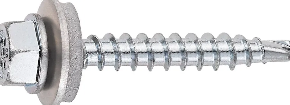 Skrue a2 sw2-s-a14-4,8x35 mørk met rustfr austenitic st 18/8 ral9007