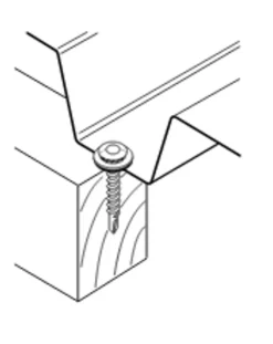 Skrue swl-s-l12-a12-5,5x28ral8004 rfri irius tegl rød sfs intec as