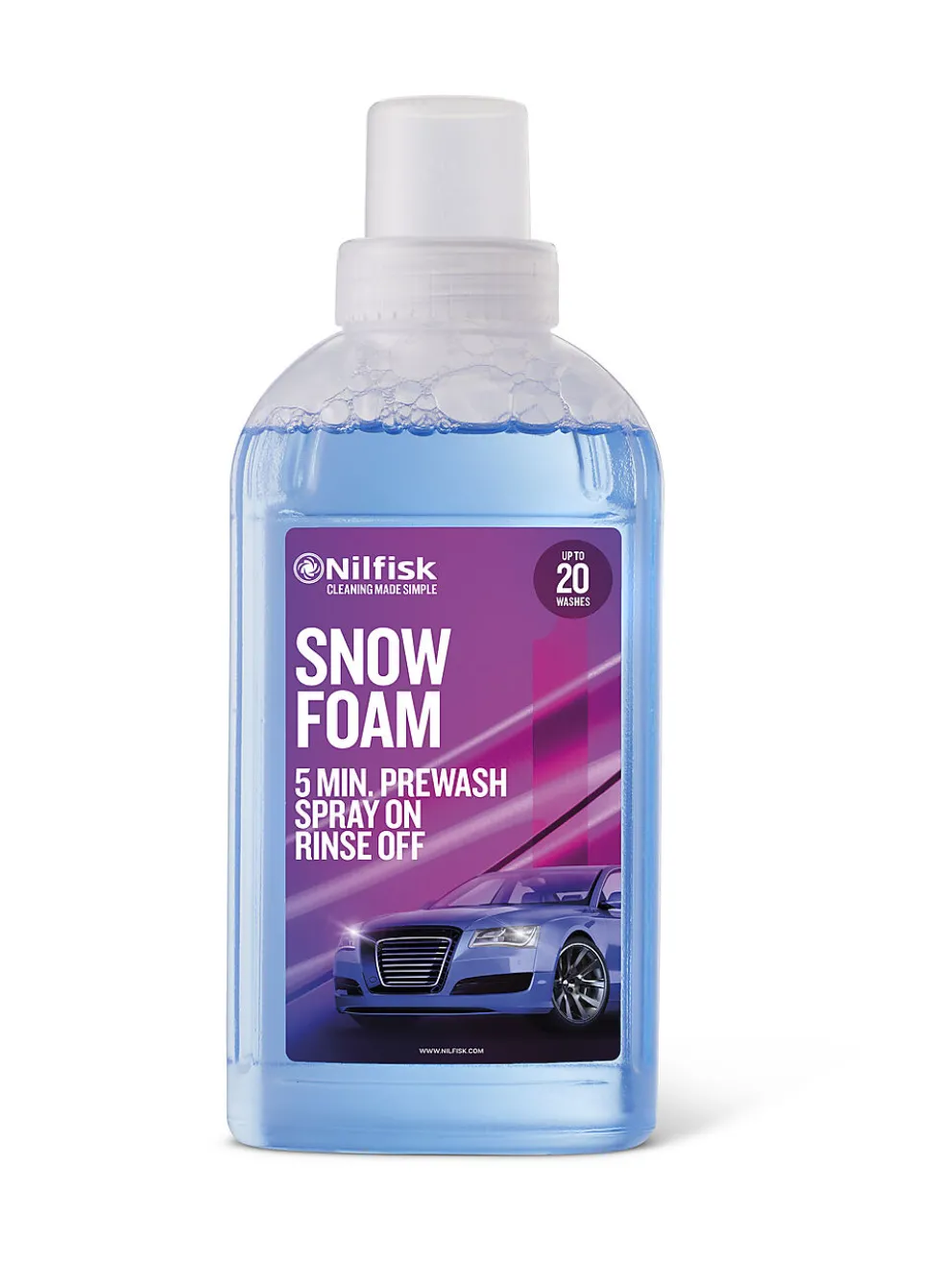 Skum Snowfoam 0,5 liter til høytrykksvasker