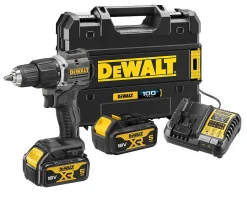 Slagdrill 18v dewalt 100 år 2x5 ah dcd100p2t 2 x 5 ah batteri