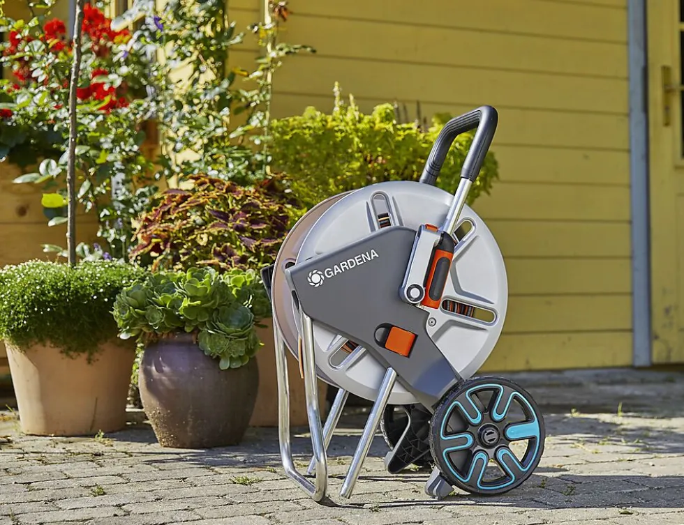 Slangevogn cleverroll m metall soft