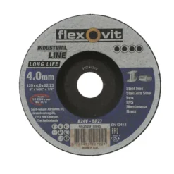 Slipeskive stål 125x4 flv flexovit long life a24v