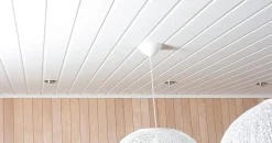 Smartpanel Tak Struktur Skygge Bomull