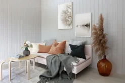 Smartpanel Vegg struktur Skygge Lys sand