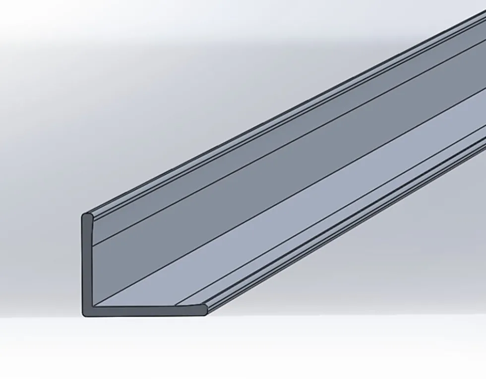 Smartpanel Wetwall L-Profil aluminium