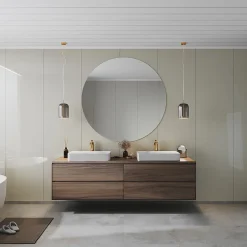 Smartpanel Wetwall Utvendig hjørnelist hvit