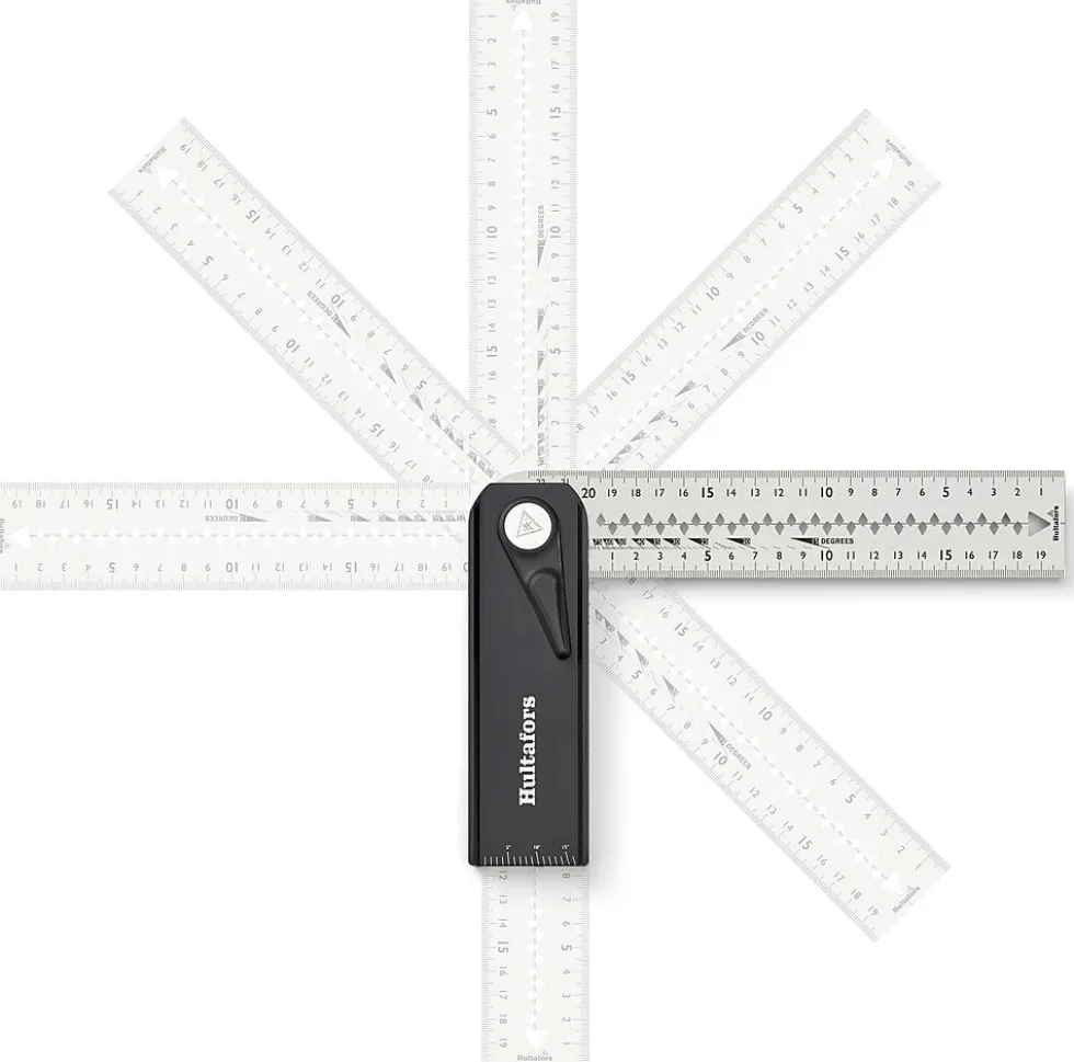 Smygvinkel Quattro justerbar 25 cm