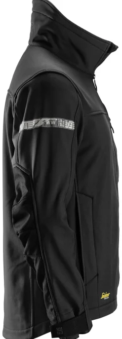 Snickers workwear softshelljakke 1200 sort Xxxl