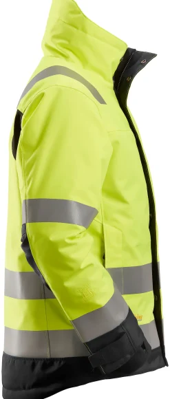 Snickers Workwear Vinterjakke 1130 Gul/Sort 3XL