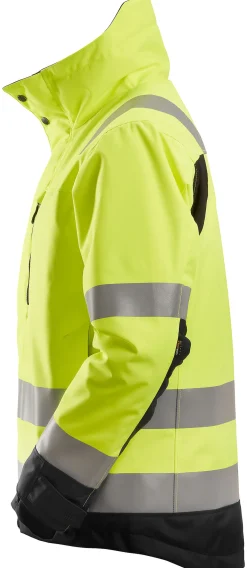 Snickers Workwear Vinterjakke 1130 Gul/Sort 3XL